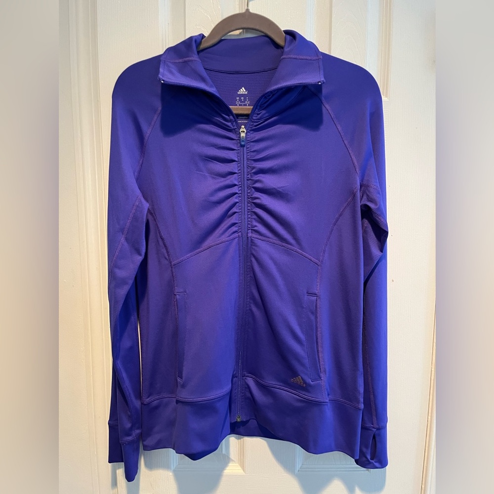 Adidas Jacket Purple Size Medium